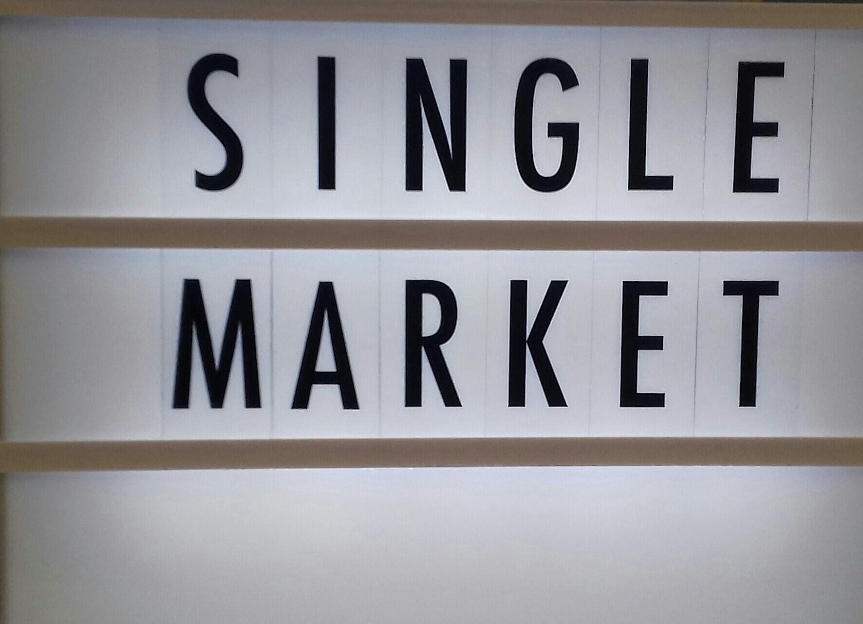 Single markt